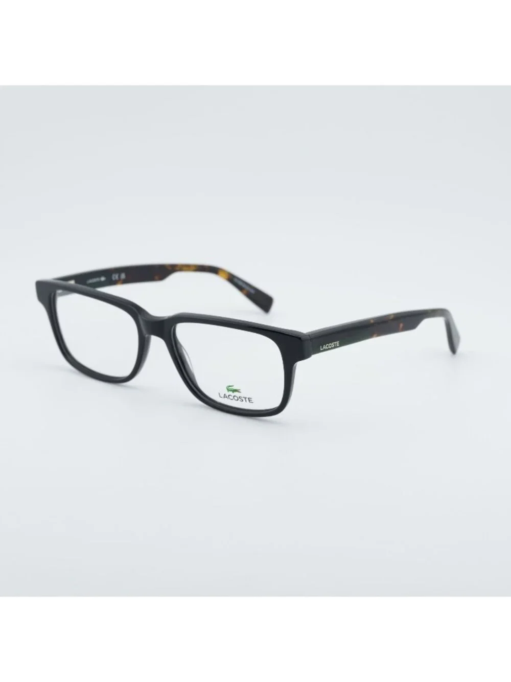 Lacoste L2910 001 Women Eyeglasses Black 55mm Rectangle Frame